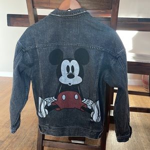 Ae Mickey Mouse Jean Jacket 
